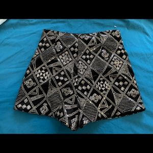 Sequin shorts